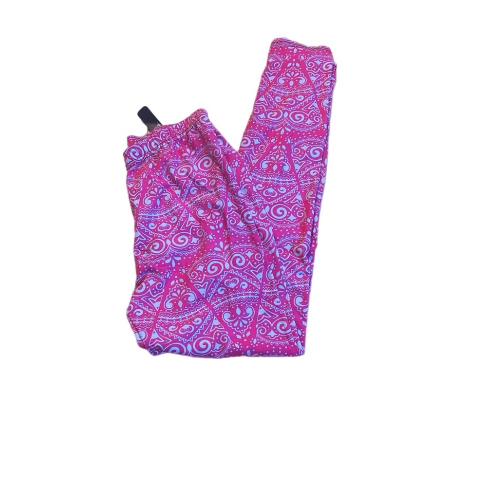 Pink Patterned Bottoms
